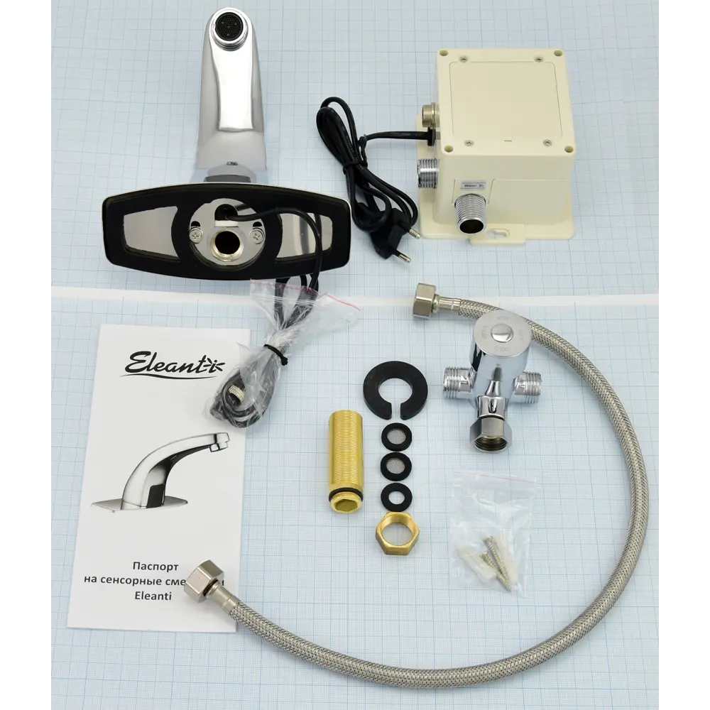 Смеситель для раковины Eleanti 480 сенсорный цвет хром 89851807 STLM-2190719 Santreyd Eleanti сенсорные смесители - Вид №3