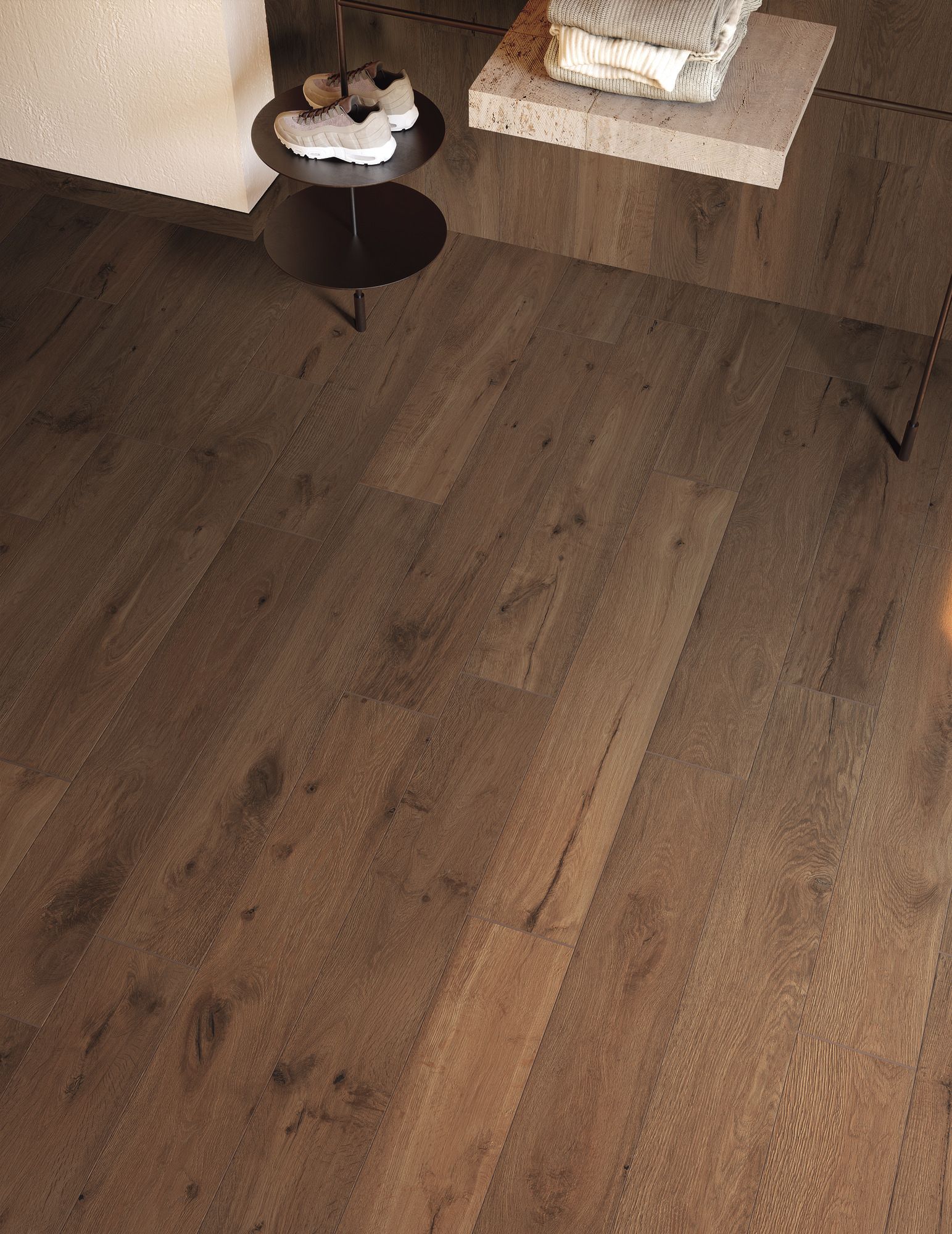 Пол / облицовка керамогранита под дерево FAP ceramiche Корни ARCH-00090361 - Вид №9