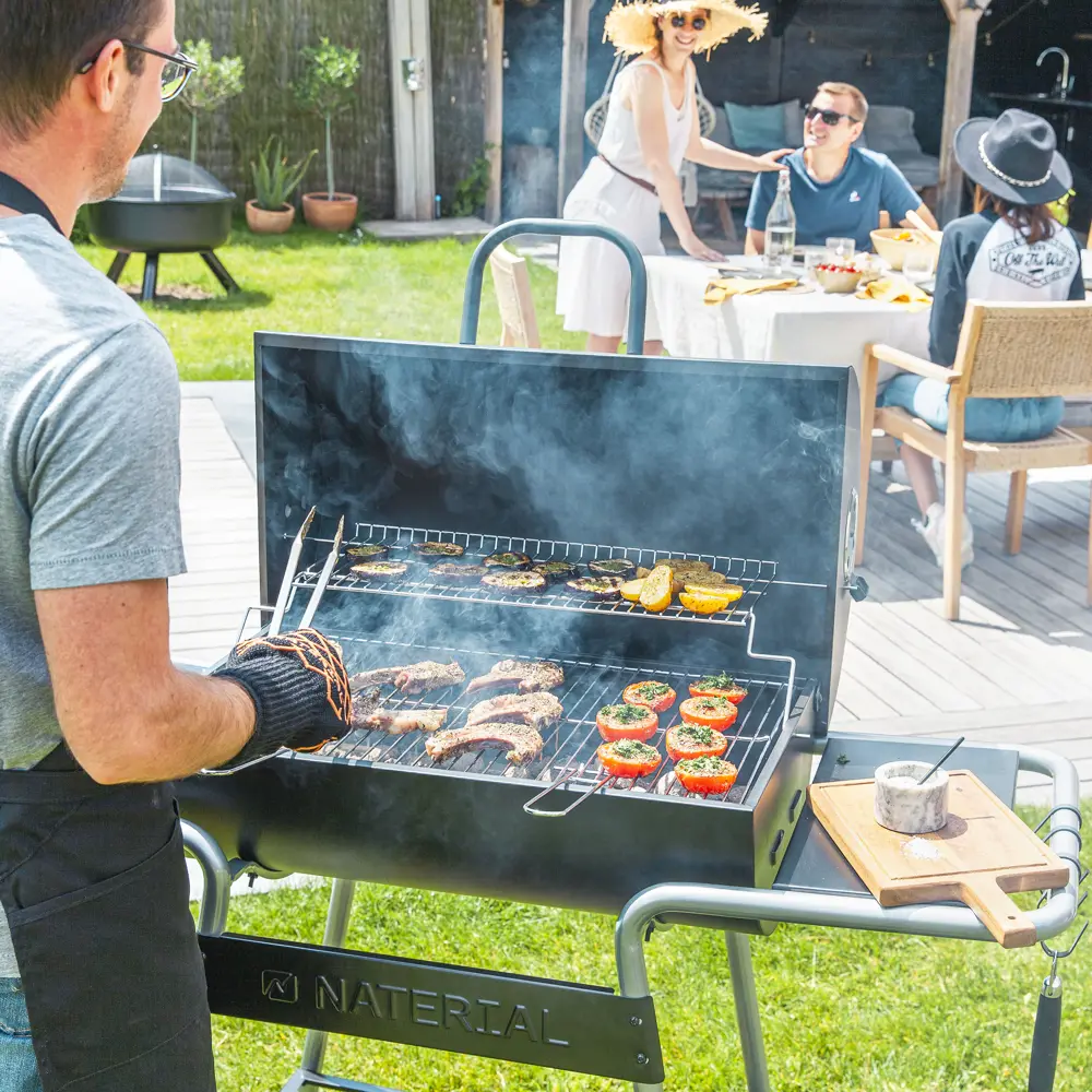 Гриль угольный передвижной Naterial Talos 100x115x59см STLM-2078275 - Вид №26