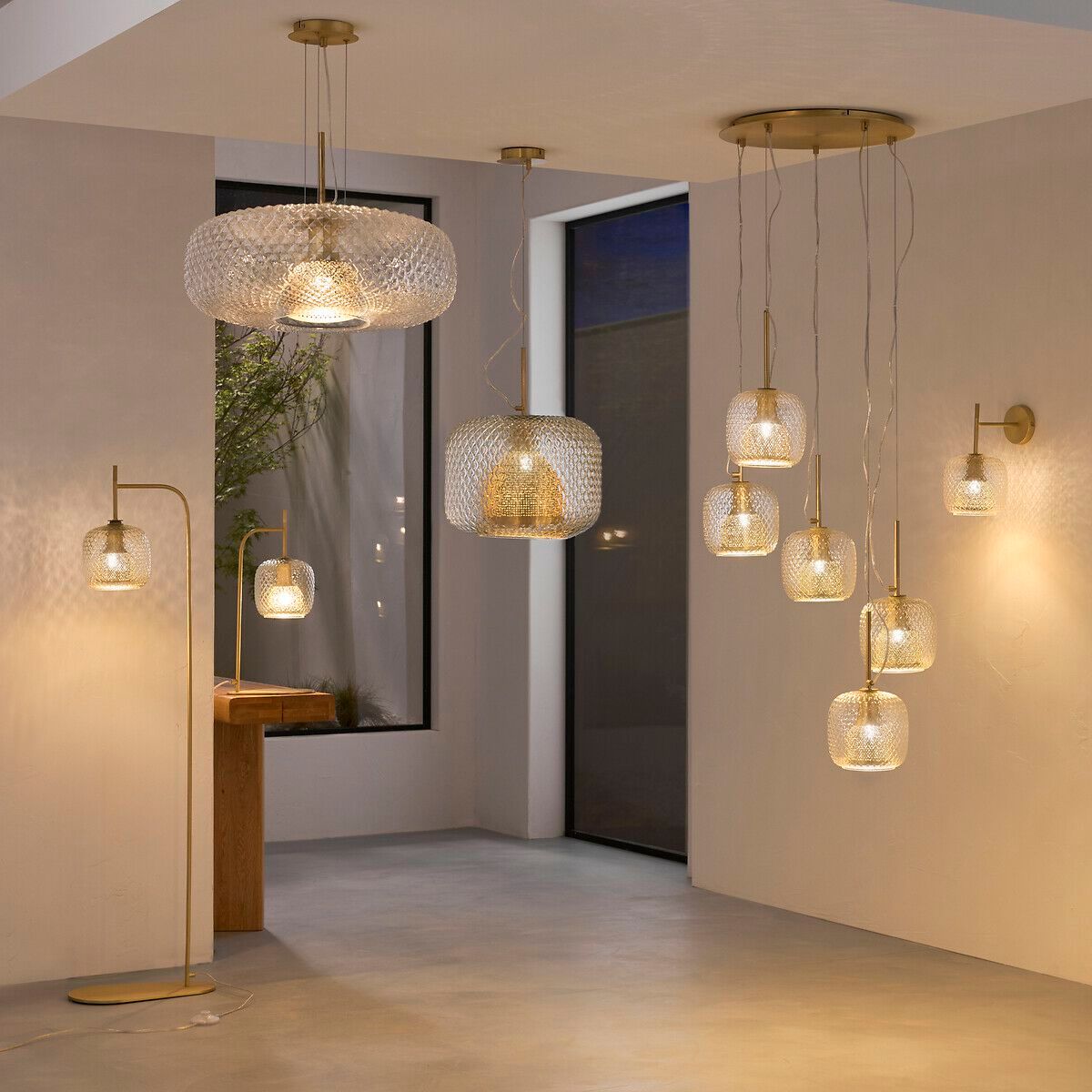 Стеклянный подвесной светильник AMPM Mistinguett ARCH-00005543 - Вид №3