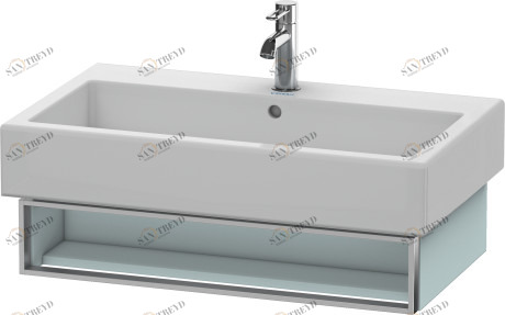 VE600600909 Vero Тумбочка подвесная Светло-голубой матовый декор Duravit