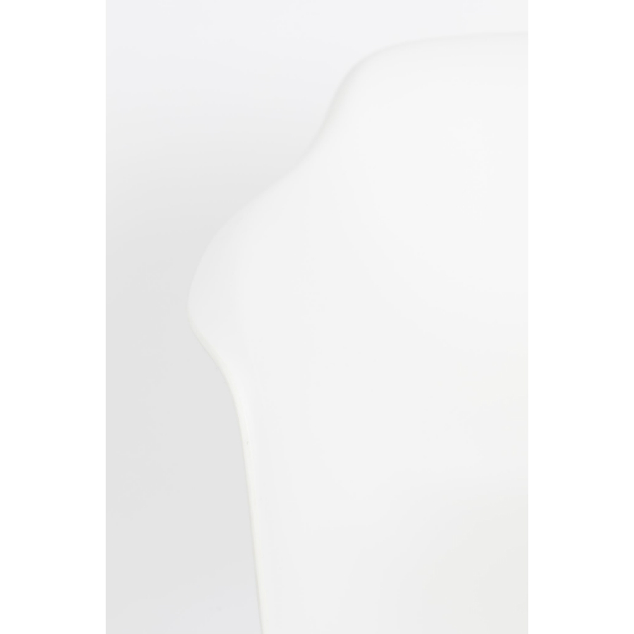 Кресло Mae, белое White Label Living 1200163 - Вид №11