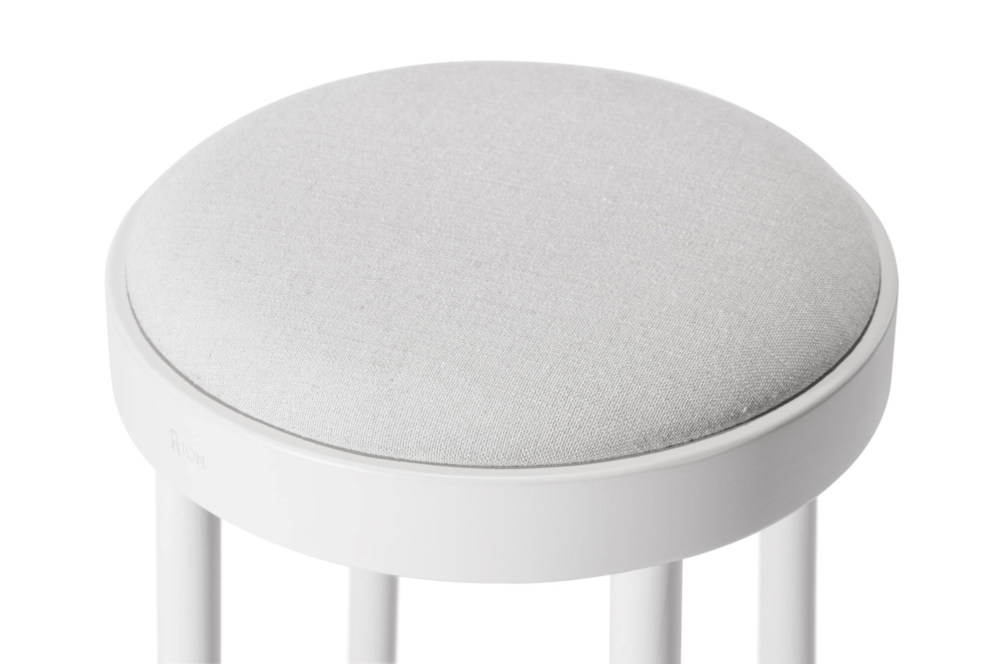 Высокий деревянный стул с мягким сиденьем TON 822 ARCH-00087827 - Вид №3