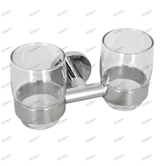 Двойной держатель стакана  Hotels NOKEN 100103964  CHROME