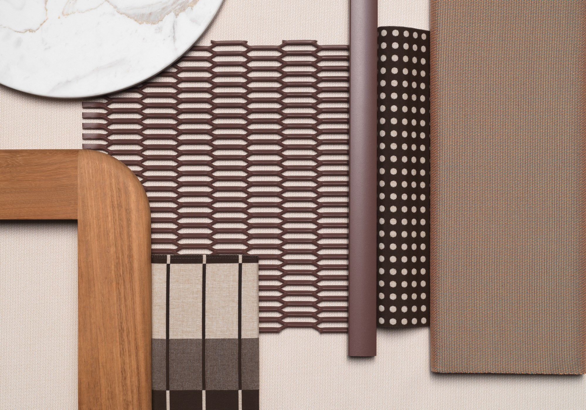 Алюминиевый садовый стол Kettal сетка ARCH-00141308 - Вид №10