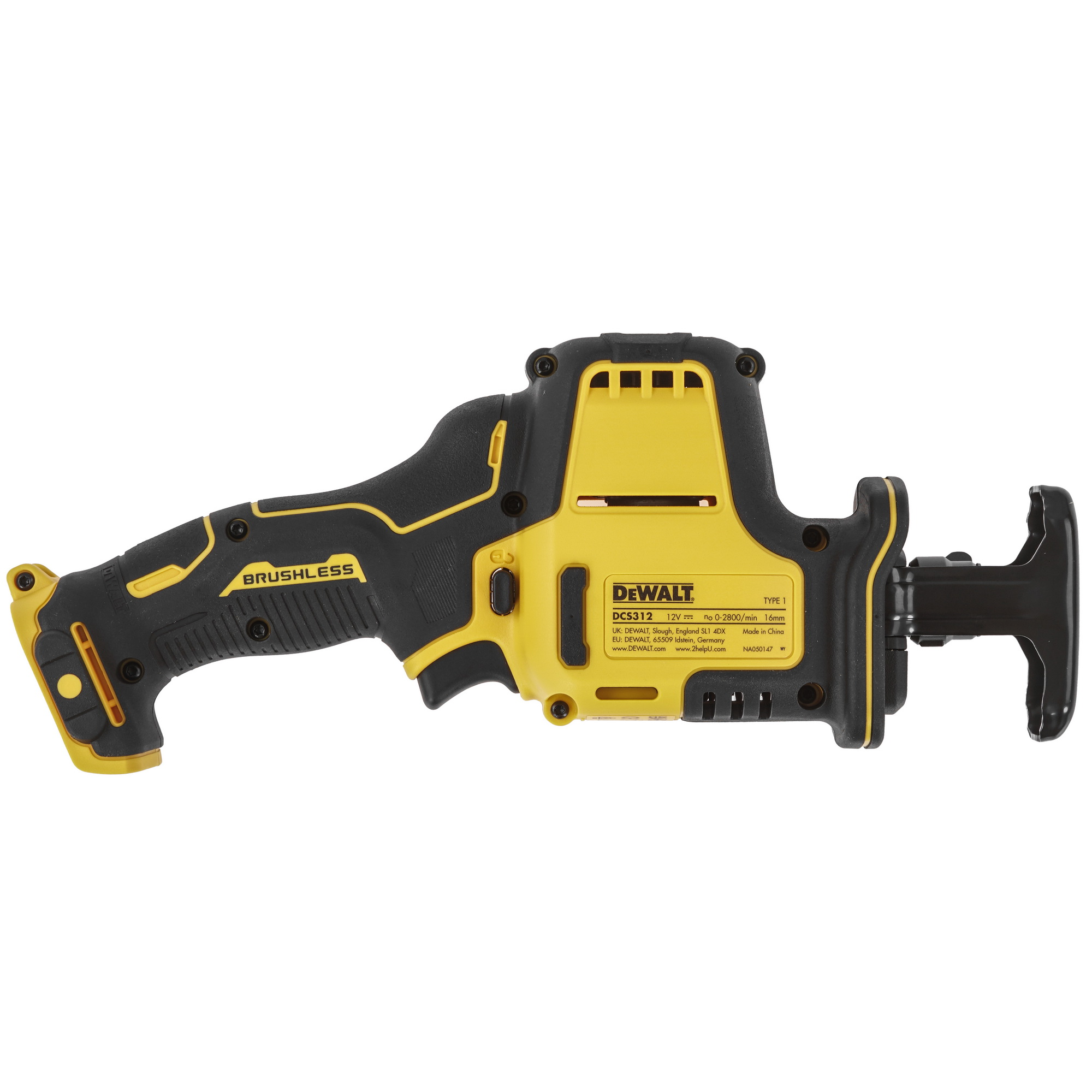 Сабельная пила DeWalt DCS312N XR 10.8/12V  , Без ЗУ, Без АКБ 5443650 STDN-0000489 - Вид №1