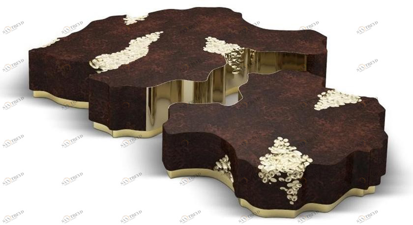 Malabar Низкий стол из бриара Horizon sun-id-1402321