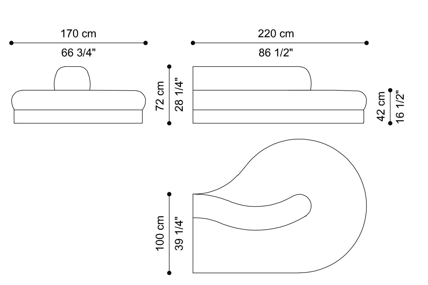 Диван из нубука Gianfranco Ferré Home ALEXANDER 2.0 ARCH-00052063 - Вид №19