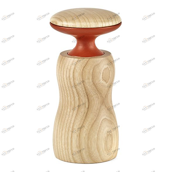 Мельница деревянная для перца чили 15 см бежевая Legnoart LEGNOART КУХОННЫЕ АКСЕССУАРЫ 00-3946347 Бежевый 