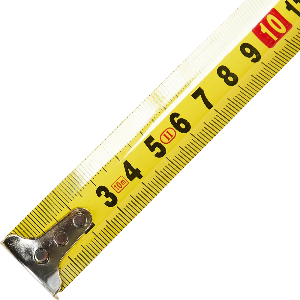 Рулетка измерительная ВИХРЬ 10 метров с противоударным корпусом 85086413 STLM-0058425 - Вид №2