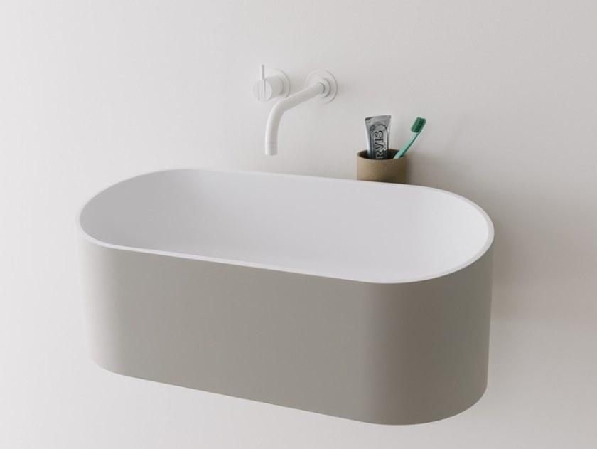 Подвесная раковина настенная овальная Not Only White Fuse белая sun-id-1454451 - Вид №8