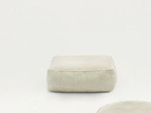 Paola Lenti Квадратный пуф со съемным чехлом из ткани