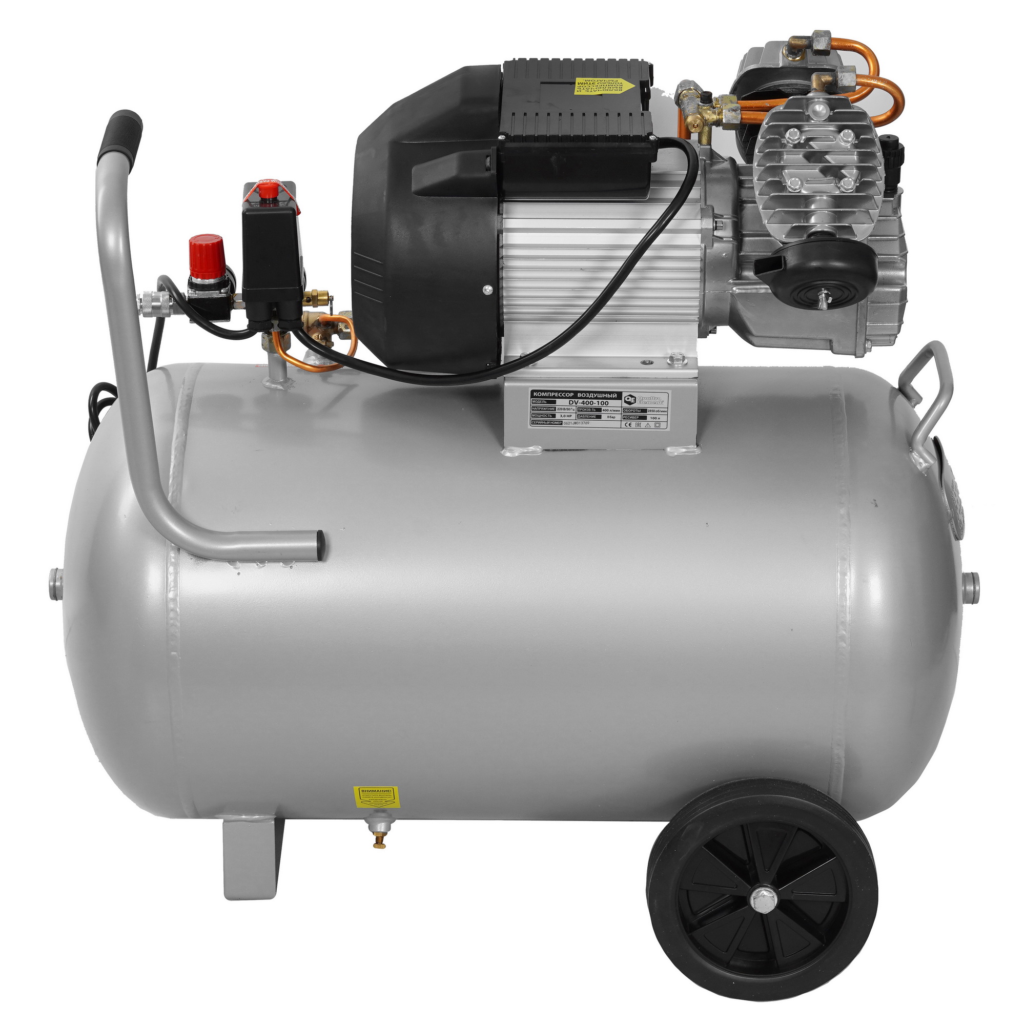 Компрессор поршневой масляный Quattro Elementi DV-400-100 1243198 STDN-0004463 - Вид №4