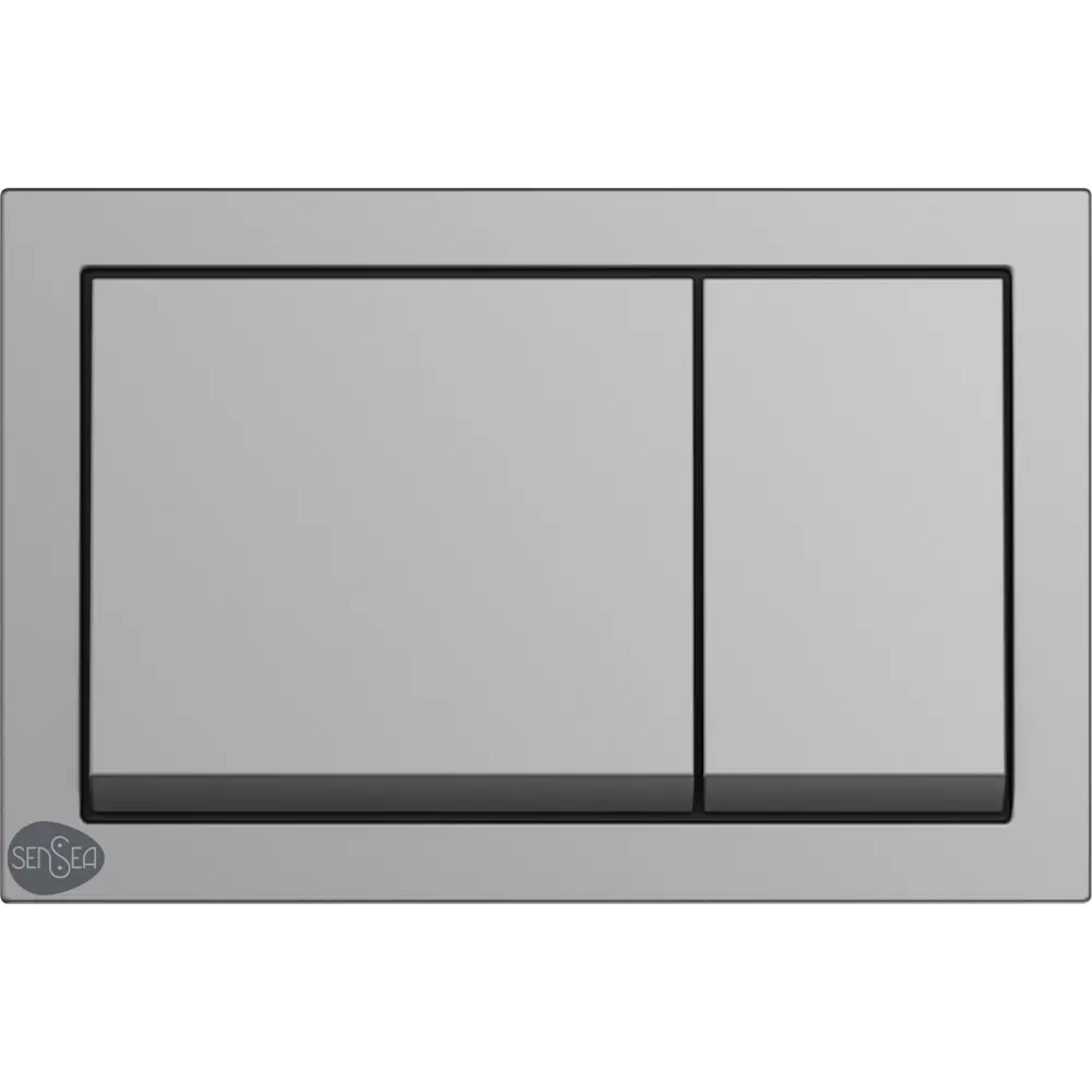 Кнопка двойного смыва Sensea Dana цвет хром матовый STLM-2130181