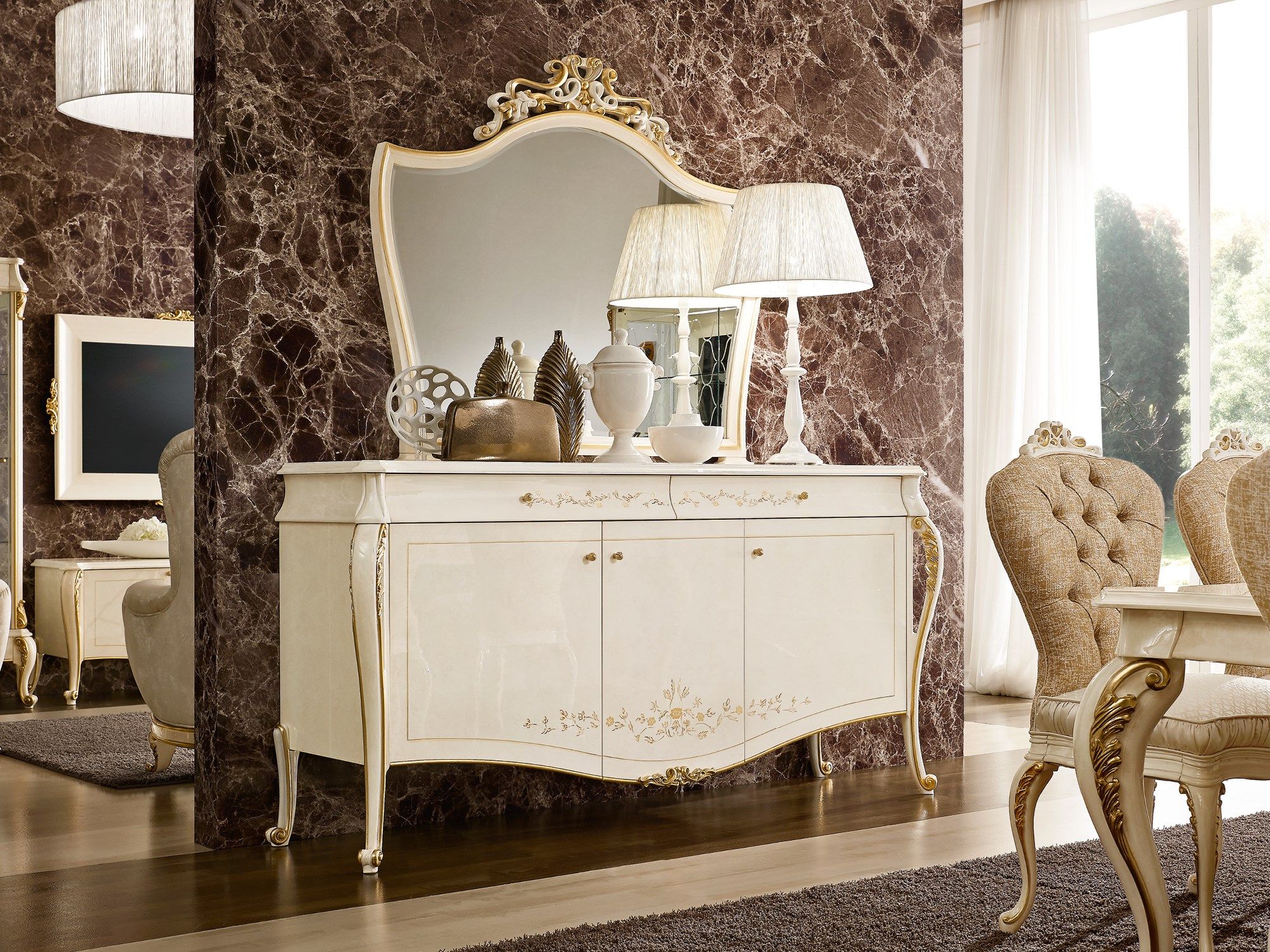 Зеркало в рамке A.R. Arredamenti Ricasoli ARCH-00148946 - Вид №2