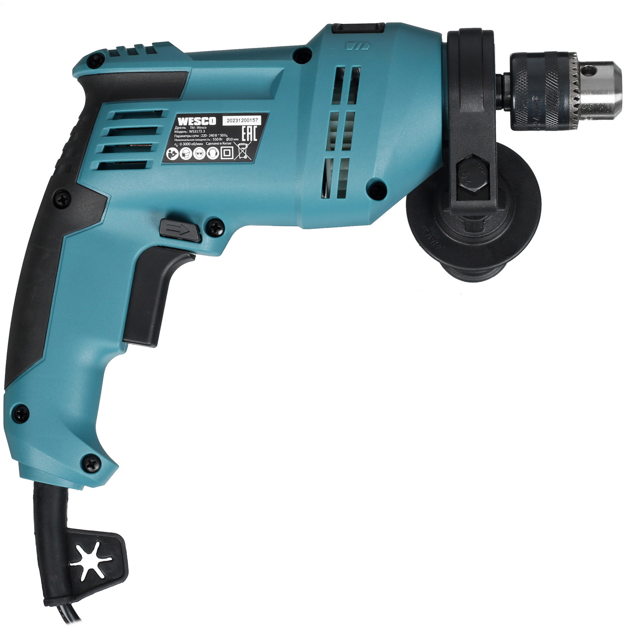 Дрель  Wesco WS3173.3 5094314 STDN-0071552 - Вид №1