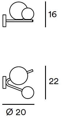 Gibas Настенный светильник Tuttifrutti 106/42 - Вид №2