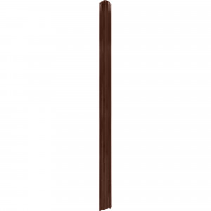 81990058 Штакетник СТ-М 100мм 1.5 м двухсторонний коричневый Стандарт
