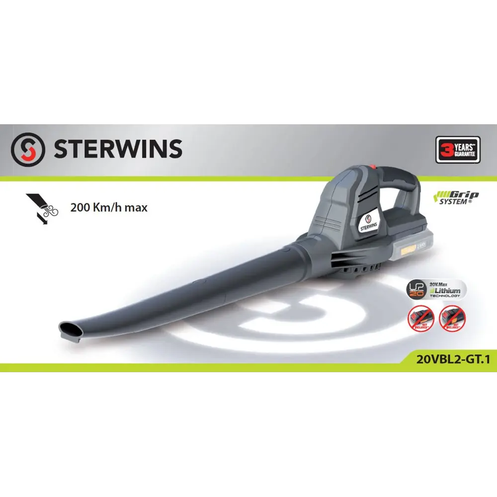 Аккумуляторная воздуходувка STERWINS для уборки сада и двора 82152422 STLM-0020532 - Вид №2