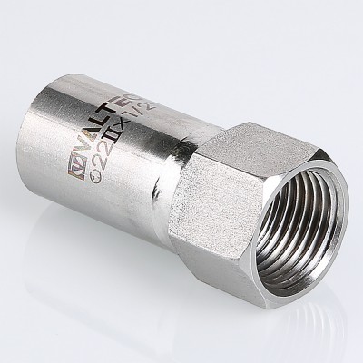 VTi.907.I.001505 Фитинг из нержавеющей стали – вставка с внутренней резьбой Valtec 15 мм х 3/4"  - Вид №1