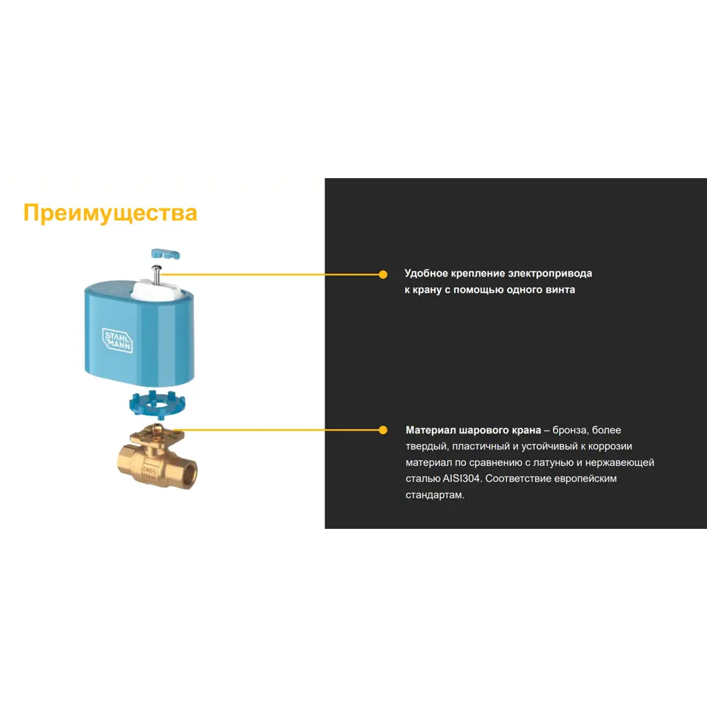 Stahlmann Smart ¾ - интеллектуальная система защиты от протечек воды 89383343 STLM-1330015 - Вид №5