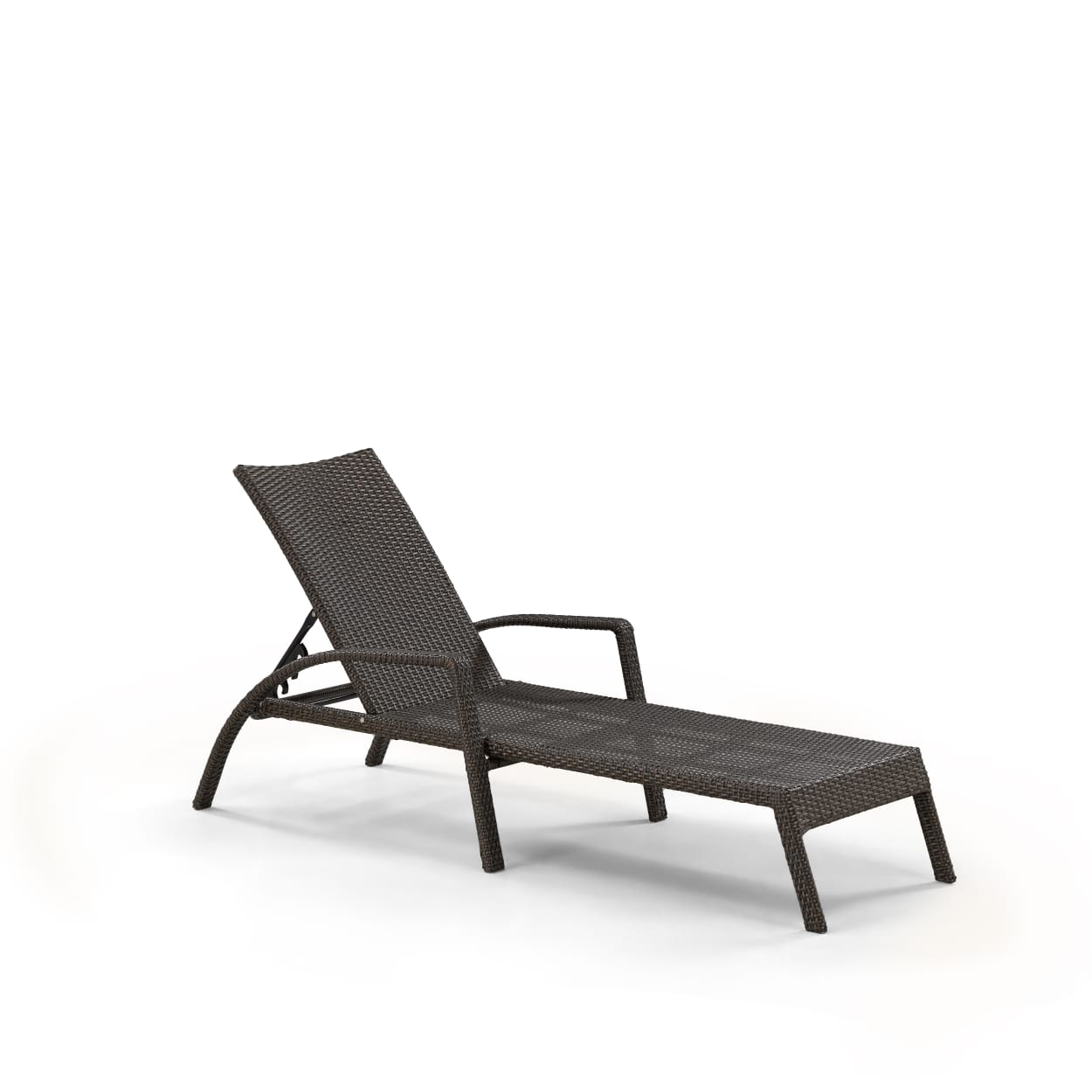 Шезлонг-лежак, искусственный ротанг A30A-W53 Brown AFINA  130453 Бежевый;коричневый  - Вид №3