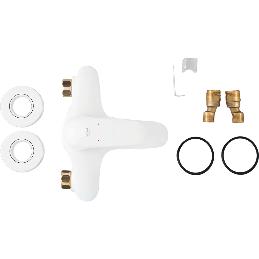 Смеситель для ванны Grohe Eurostyle 23726LS3 однорычажный цвет белый 80158280 STLM-2152932 - Вид №3