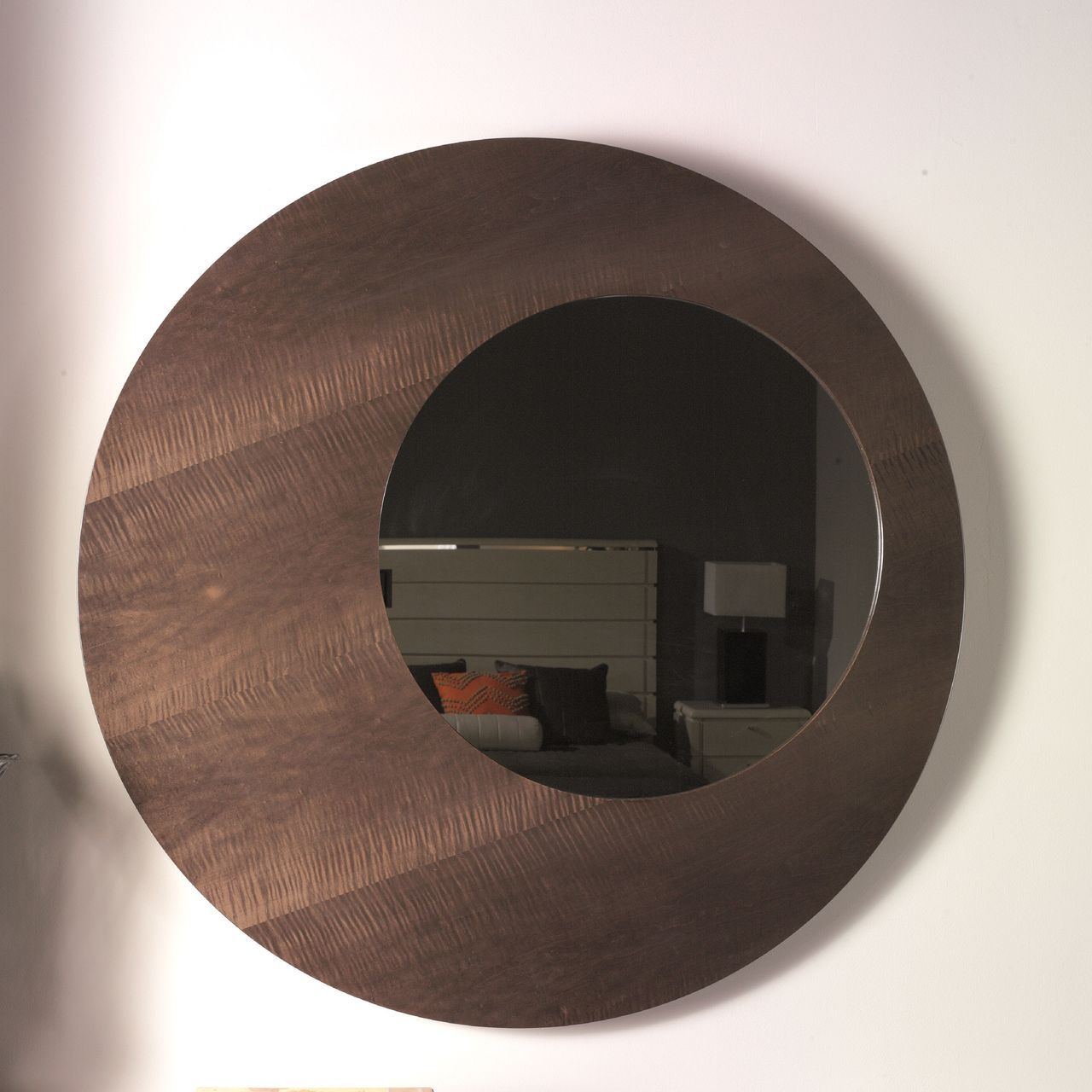 Круглое деревянное зеркало с рамкой Hurtado Evolution ARCH-00148343 - Вид №1