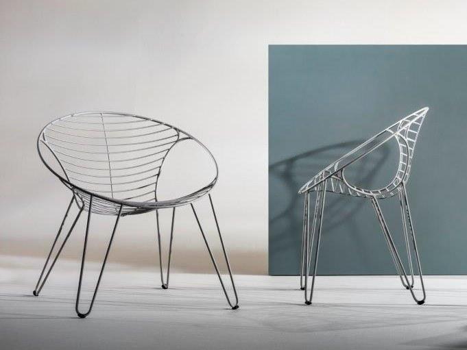 Joli Штабелируемый стул из нержавеющей стали Wire sun-id-1380904 - Вид №12