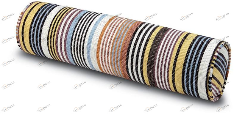 MissoniHome Цилиндрическая подушка из двухсторонней жаккардовой ткани Winter garden sun-id-1403069