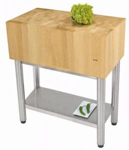 JOKODOMUS Мясной блок из нержавеющей стали и дерева Auxilium