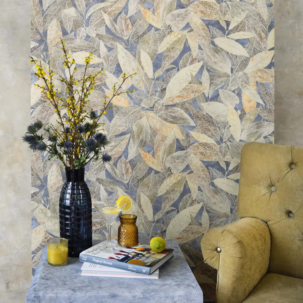 Обои флизелиновые Wall Up Murano графитовые 1.06 м 645552 STLM-2117311 - Вид №3