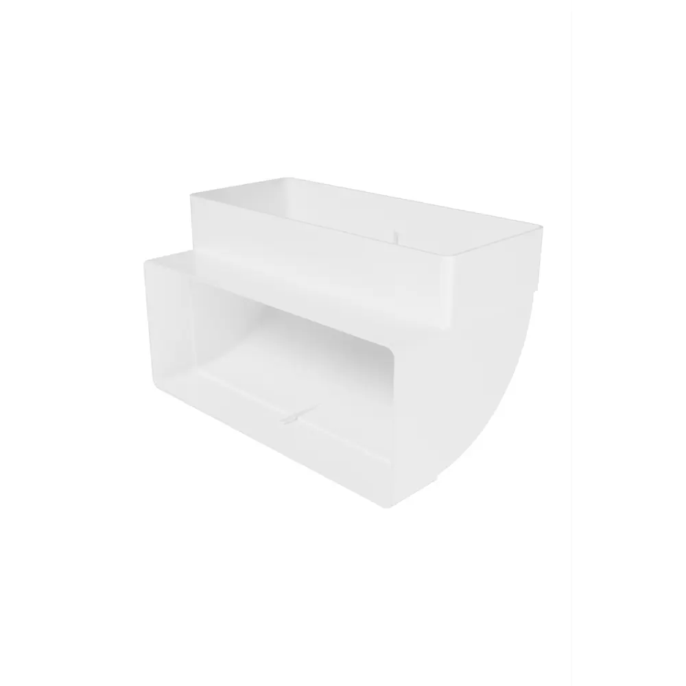 Колено 90° Era КВП 90x220 мм пластик STLM-2012188