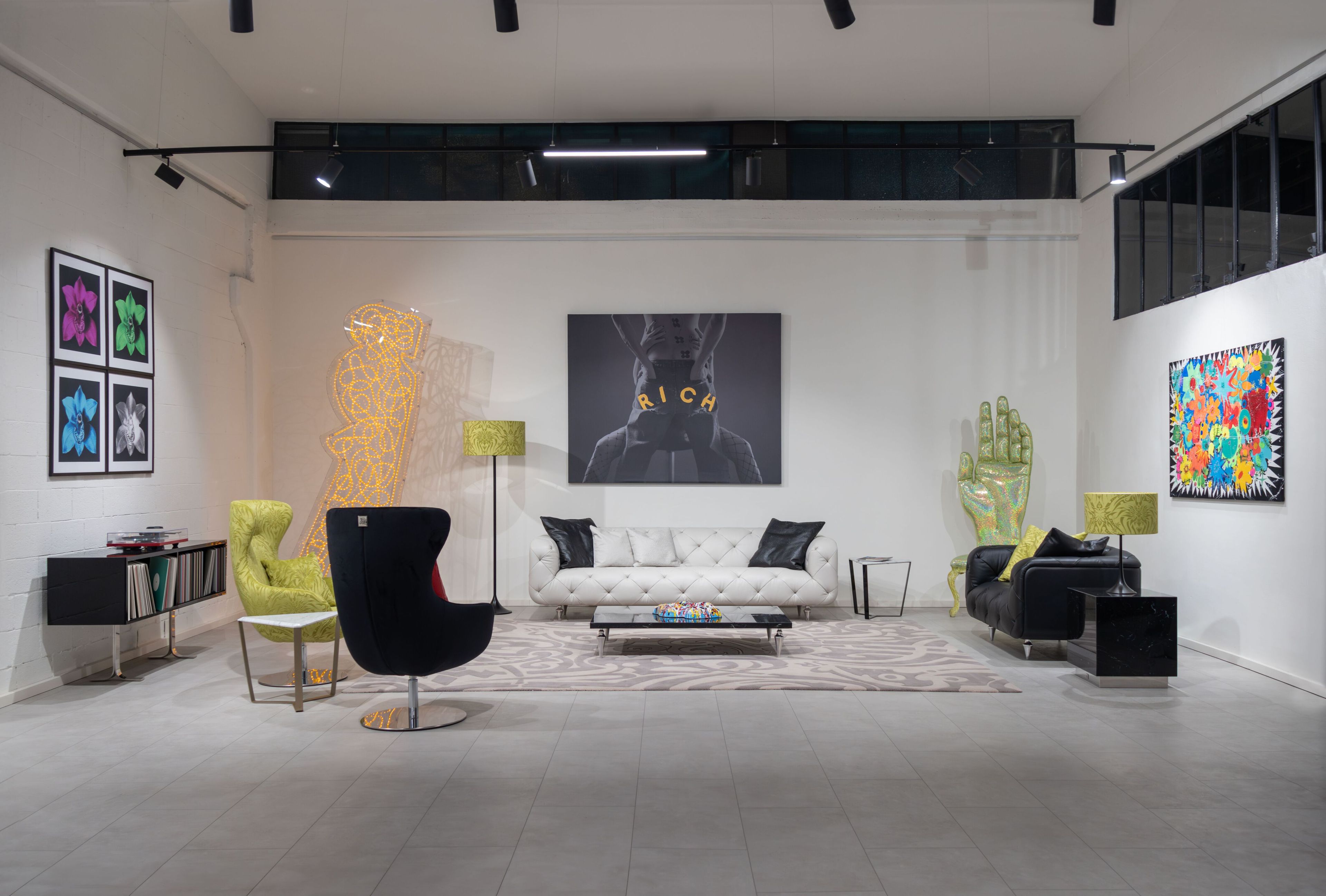 Кожаное кресло с подлокотниками Formitalia John Richmond ARCH-00081876 - Вид №2