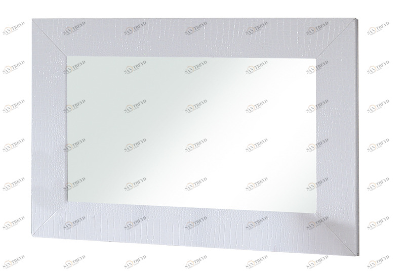 Зеркало прямоугольное настенное белое Quadro ESF ДИЗАЙНЕРСКИЕ 043885 Белый 