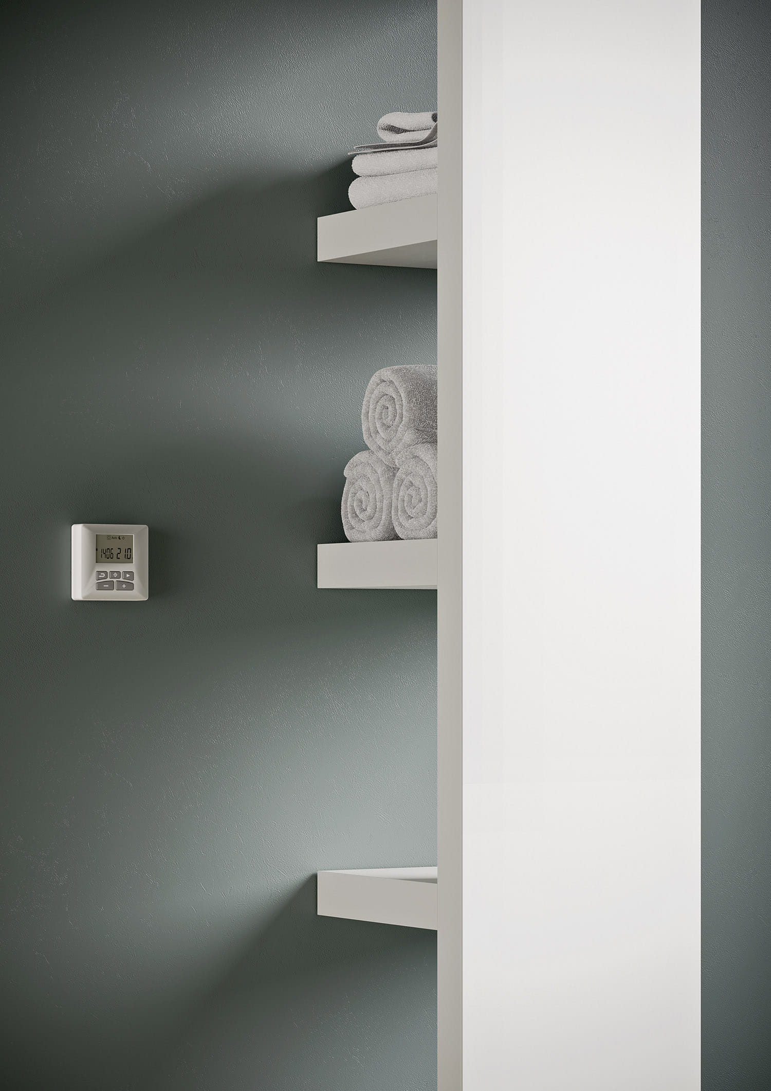 Настенный стальной электрический мебельный радиатор Irsap Quadraqua ARCH-00110829 - Вид №1