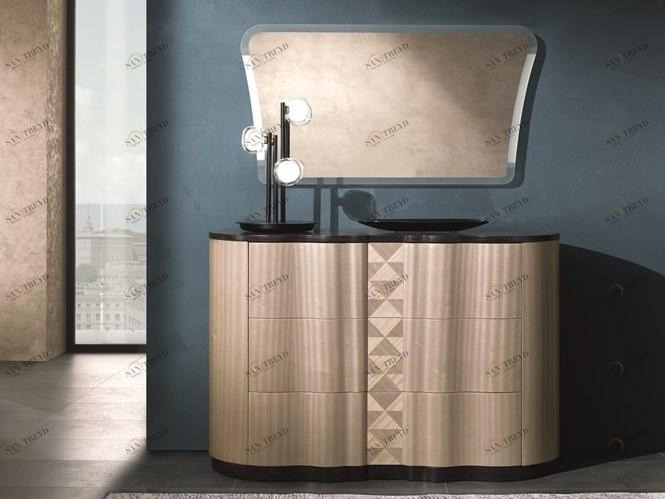 Carpanelli Деревянный комод со встроенными ручками Mistral Co29