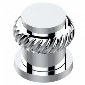 U4C-35 Вентиль 1/2", устанавливаемый на борту Thg-paris Diplomate с витыми кольцами Хром