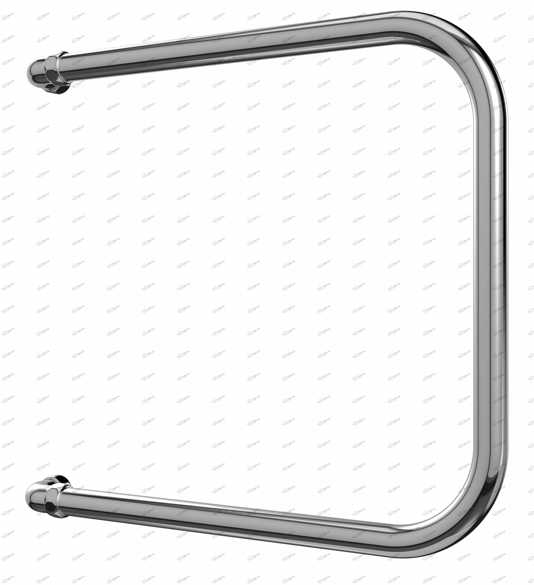 4620768888236 ЭКОНОМ Эконом П-обр AISI 32х2 320х700 Полотенцесушитель TERMINUS Нержавеющая сталь