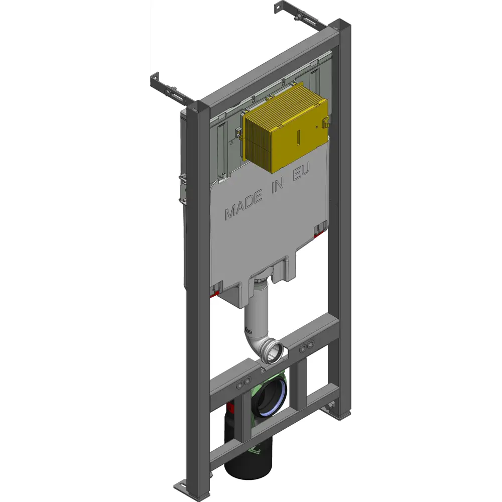Комплект инсталляция с подвесным унитазом, кнопкой смыва и сиденьем с микролифтом Jacob Delafon Brive STLM-2157923 - Вид №8