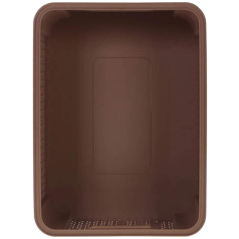 Корзинка Curver Style 38.6x28.7x17 см пластик цвет коричневый 15736820 STLM-2184736 Santreyd  - Вид №1
