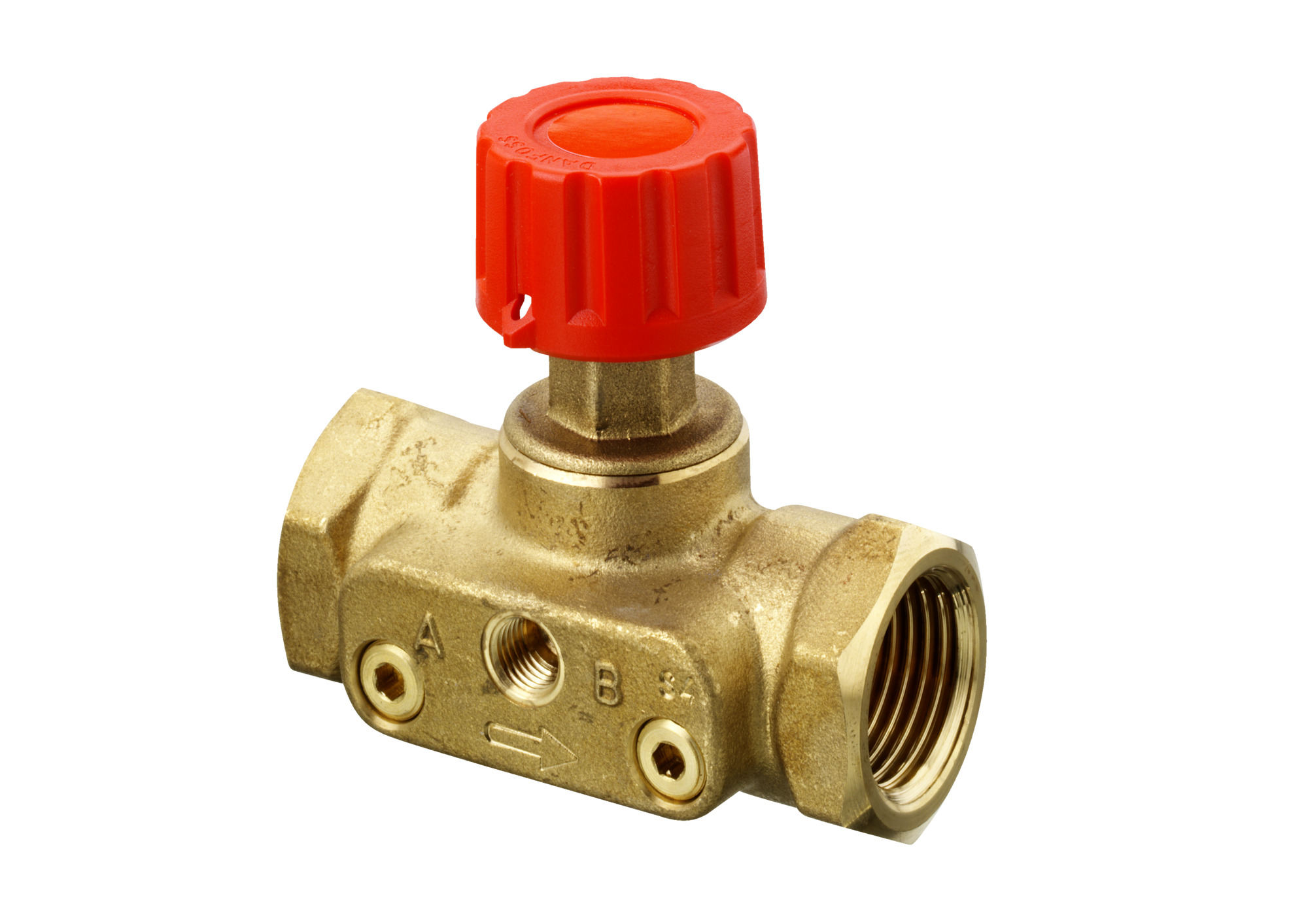 Danfoss Ручной запорный клапан CDT с внутренней резьбой CDT Клапан запорный DN 32 003Z7694  - Вид №12