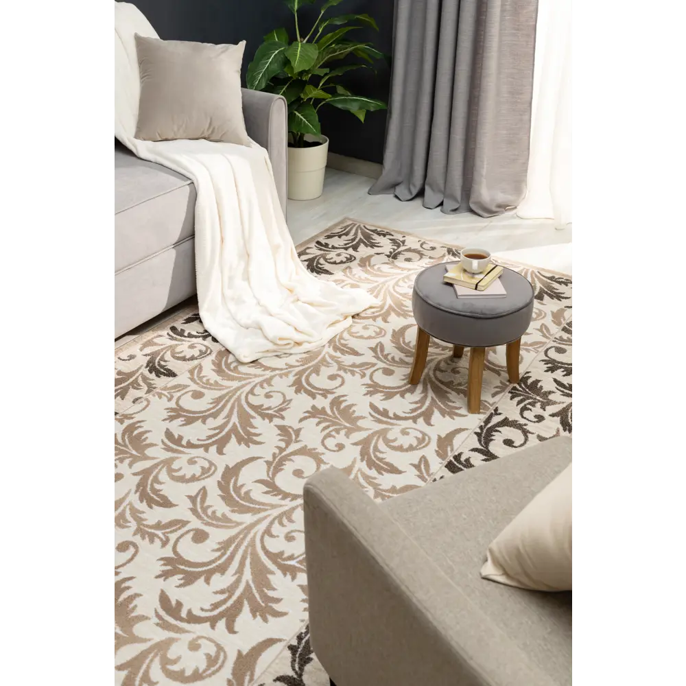 Ковер полипропилен Люкс L011 300x500 см цвет бежевый MERINOS STLM-2110858 - Вид №4