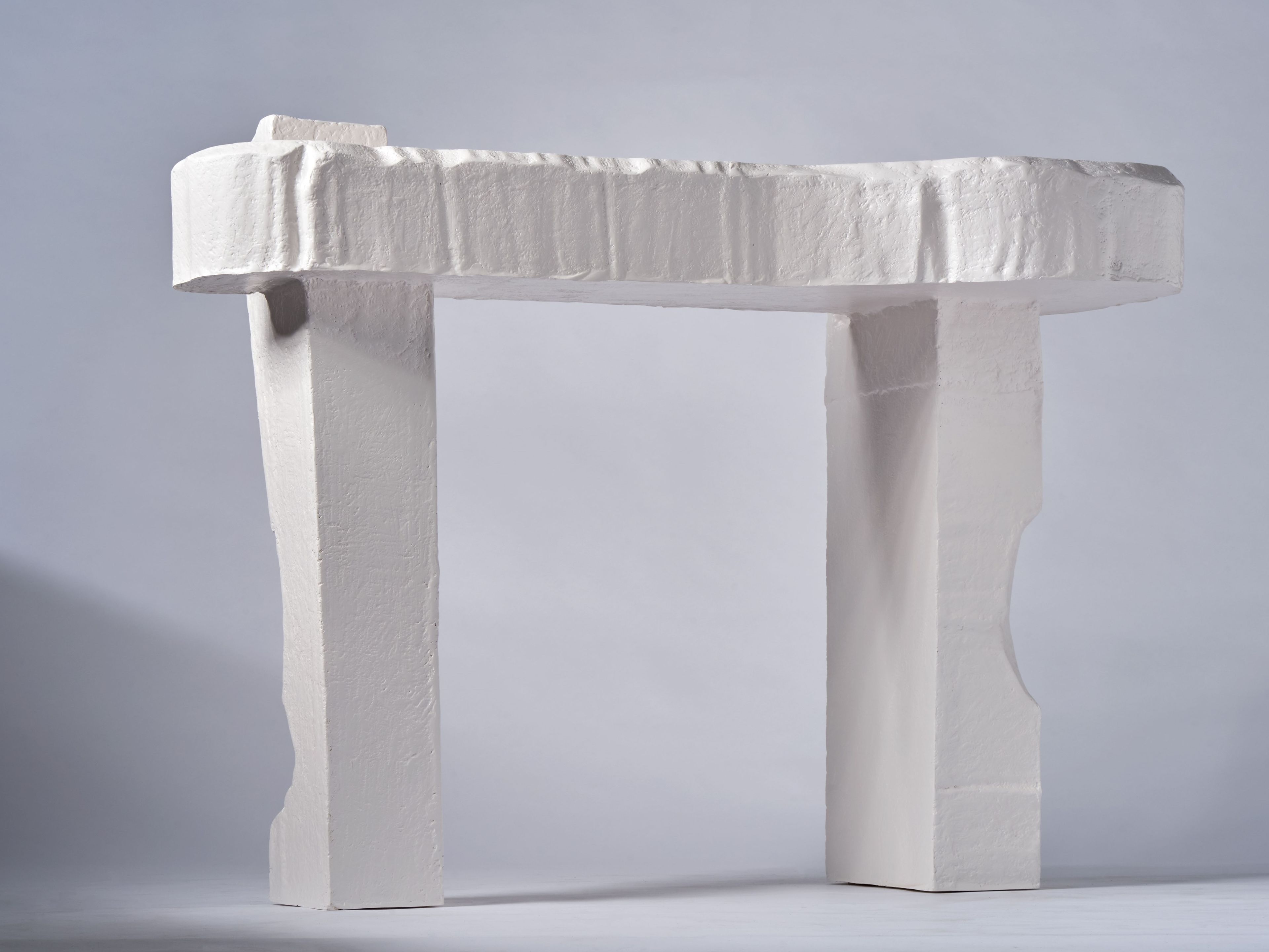 Прямоугольная консоль из полистирола Movimento Gallery Оливер Уайт ARCH-00034070 - Вид №1