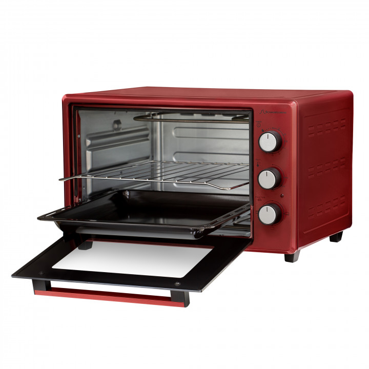 9142092 Мини-печь SCHAUB LORENZ SLE OJ4031 бордовый STDN-0041543 - Вид №4