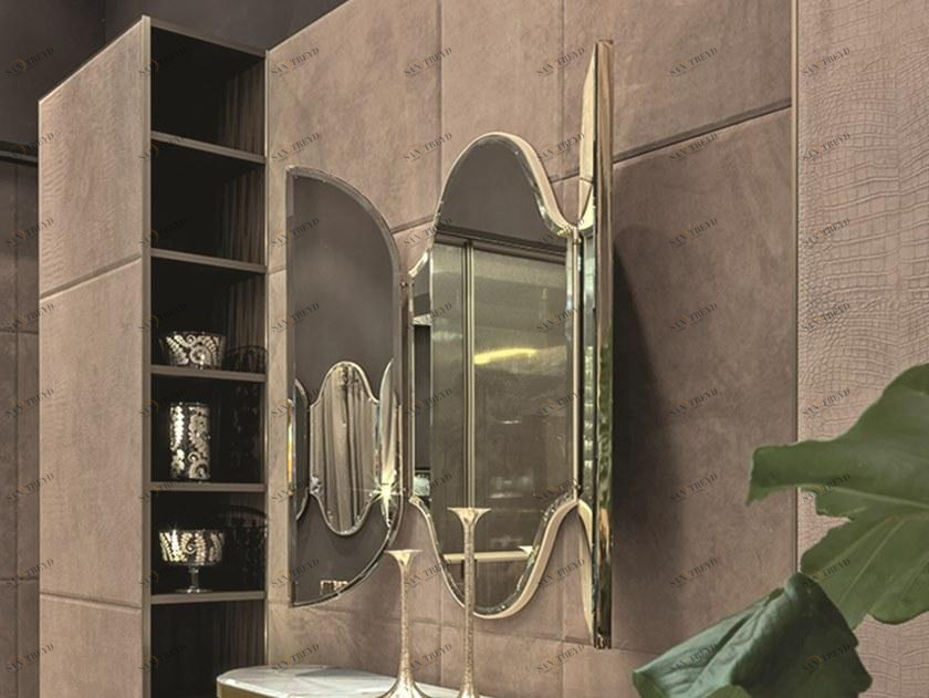 Longhi Овальное настенное зеркало Loveluxe 2013 – nobles collection Y 345