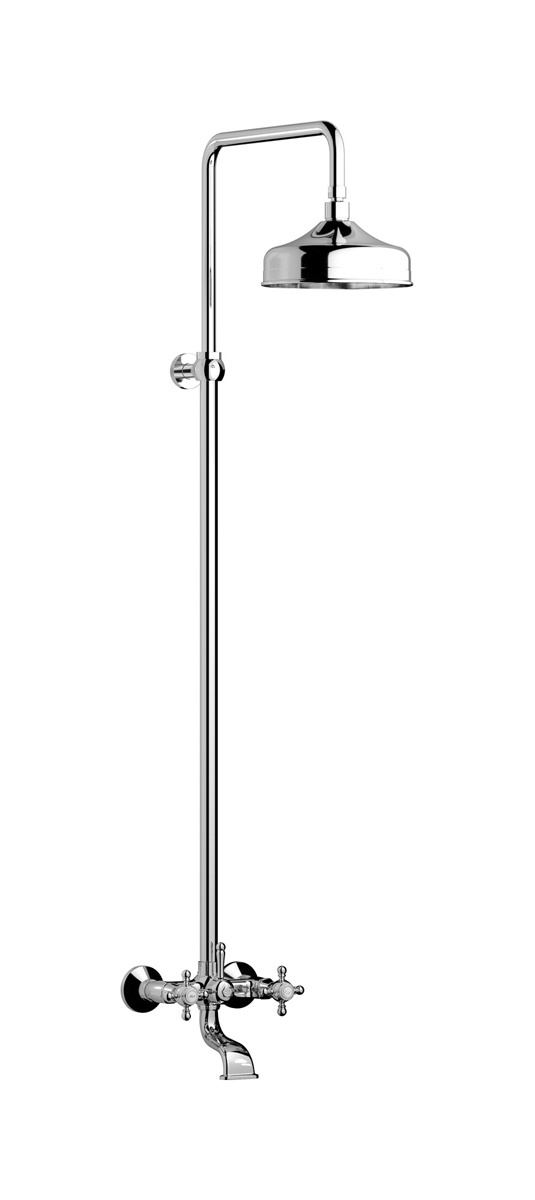 Душевая колонна с изливом для ванны. WE ARE IB hr850cc Chrome Indoor Shower