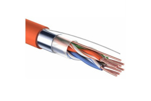 16312456 Кабель LAN MID FTP4-CAT5e LSZH 305 м, оранжевый MP F4LSZH305R_MIDMP CADENA