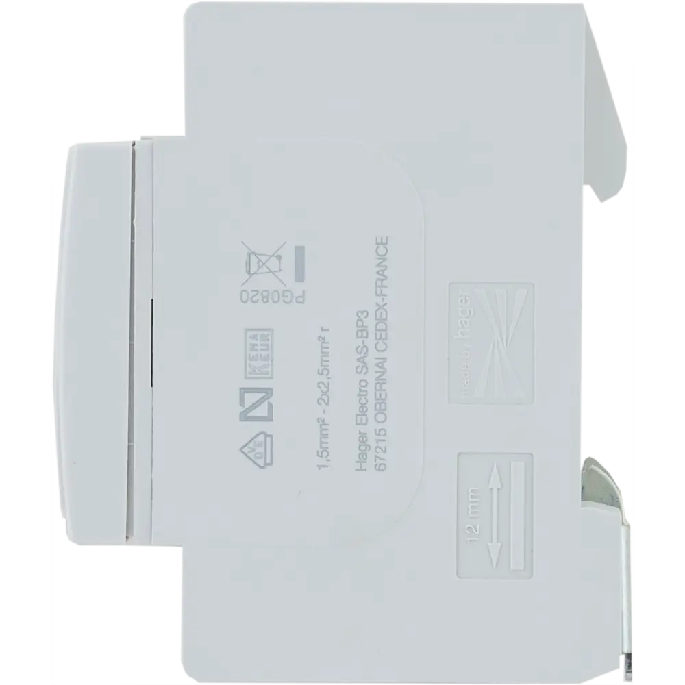 Розетка на Din-рейку, 16 A, 250 В HAGER STLM-2111275 - Вид №2