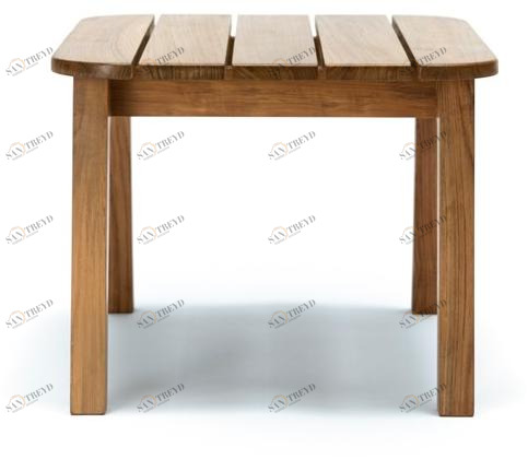 Feelgood Designs Прямоугольный журнальный столик из тика Nyord sun-id-1428550